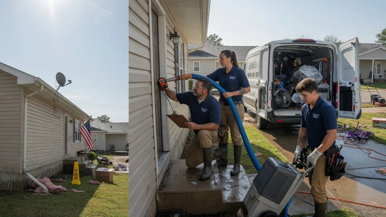 Ceiling Water Damage Restoration in Fish Haven, ID near me